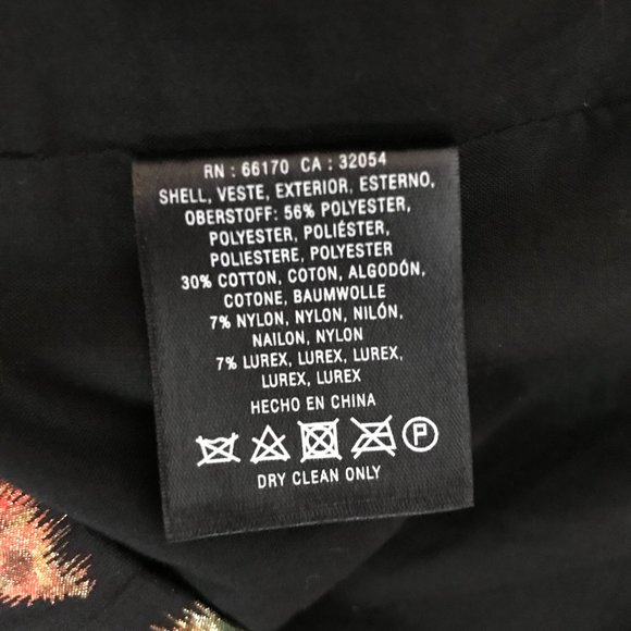 Leifsdottir Anthropologie Floral Formal Dress with Ribbon Tie Size 2 - Picture 9 of 14